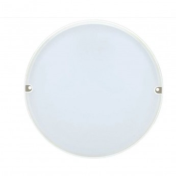 Светодиодный светильник ECOLA LED ДПП Круг накладной IP65 матовый белый 24W 220V 6500K 210x45 Светодиодный светильник ECOLA LED ДПП Круг накладной IP65 матовый белый 24W 220V 6500K 210x45